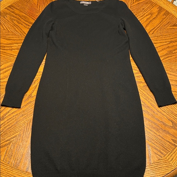 Christopher Fischer🖤Black Long Sleeve Cashmere Sweater Dress. Size S - Picture 1 of 6